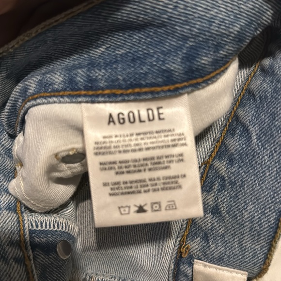 AGOLDE broken waist band jeans - Picture 6 of 6